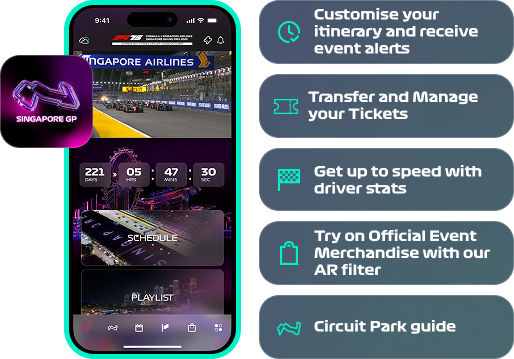 Download Singapore GP Mobile App