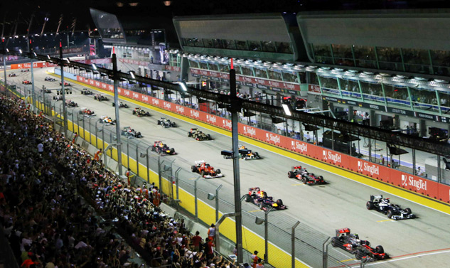 SingTel extends partnership with Formula 1&reg; for 2013 FORMULA 1 SINGAPORE GRAND PRIX