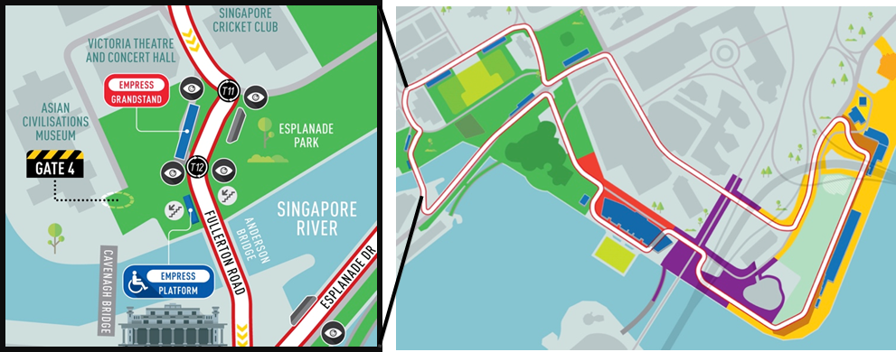Empress Grandstand Map