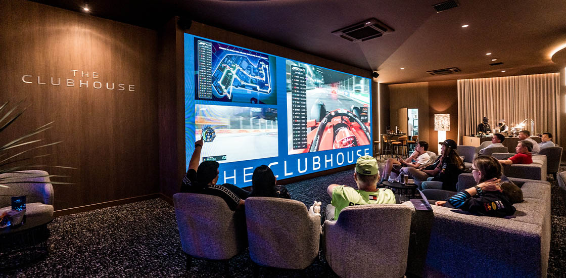 THE CLUBHOUSE @ FORMULA 1 PADDOCK CLUB™