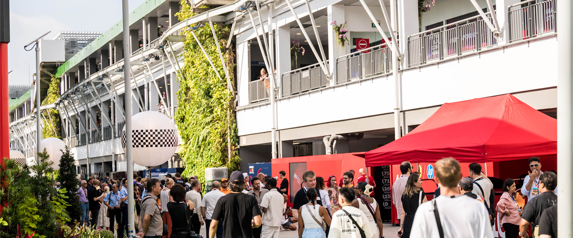 STAND A CHANCE TO EXPERIENCE THE EXCLUSIVE F1® PADDOCK