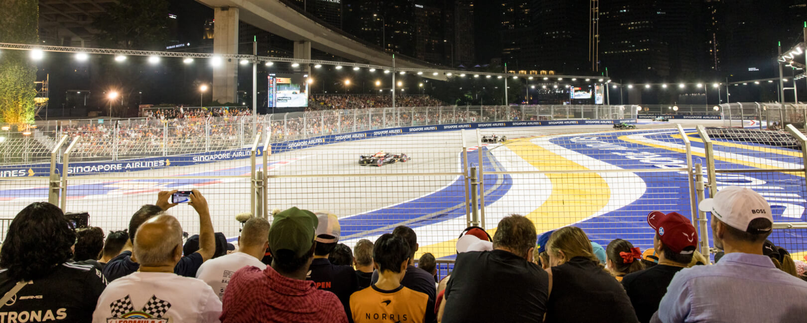TURN 1 GRANDSTAND